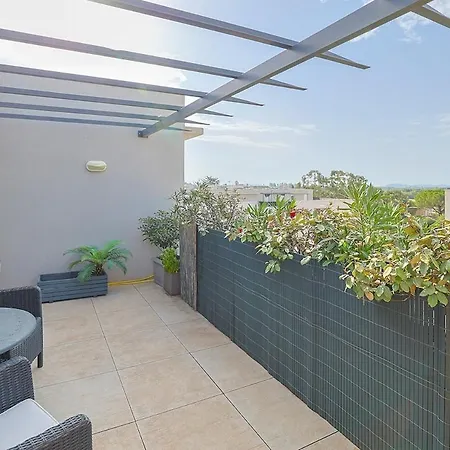 Air-conditioned South-facing شقة Hyères